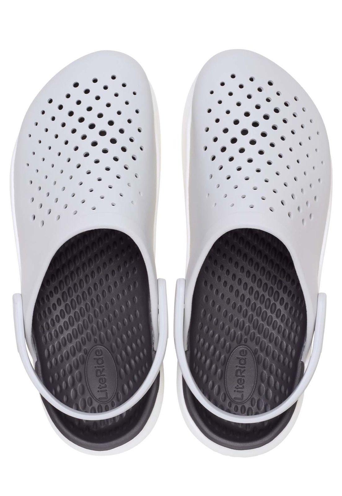 Zueco Crocs Unisex Inmotion Gris-4