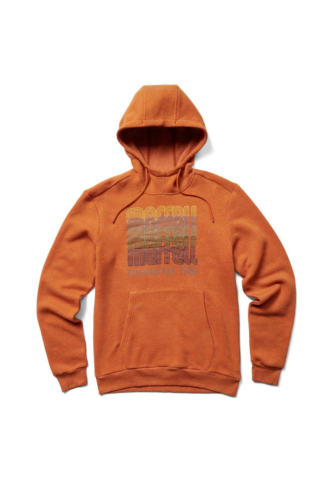 Polerón Hombre Vintage Repe Naranjo-0