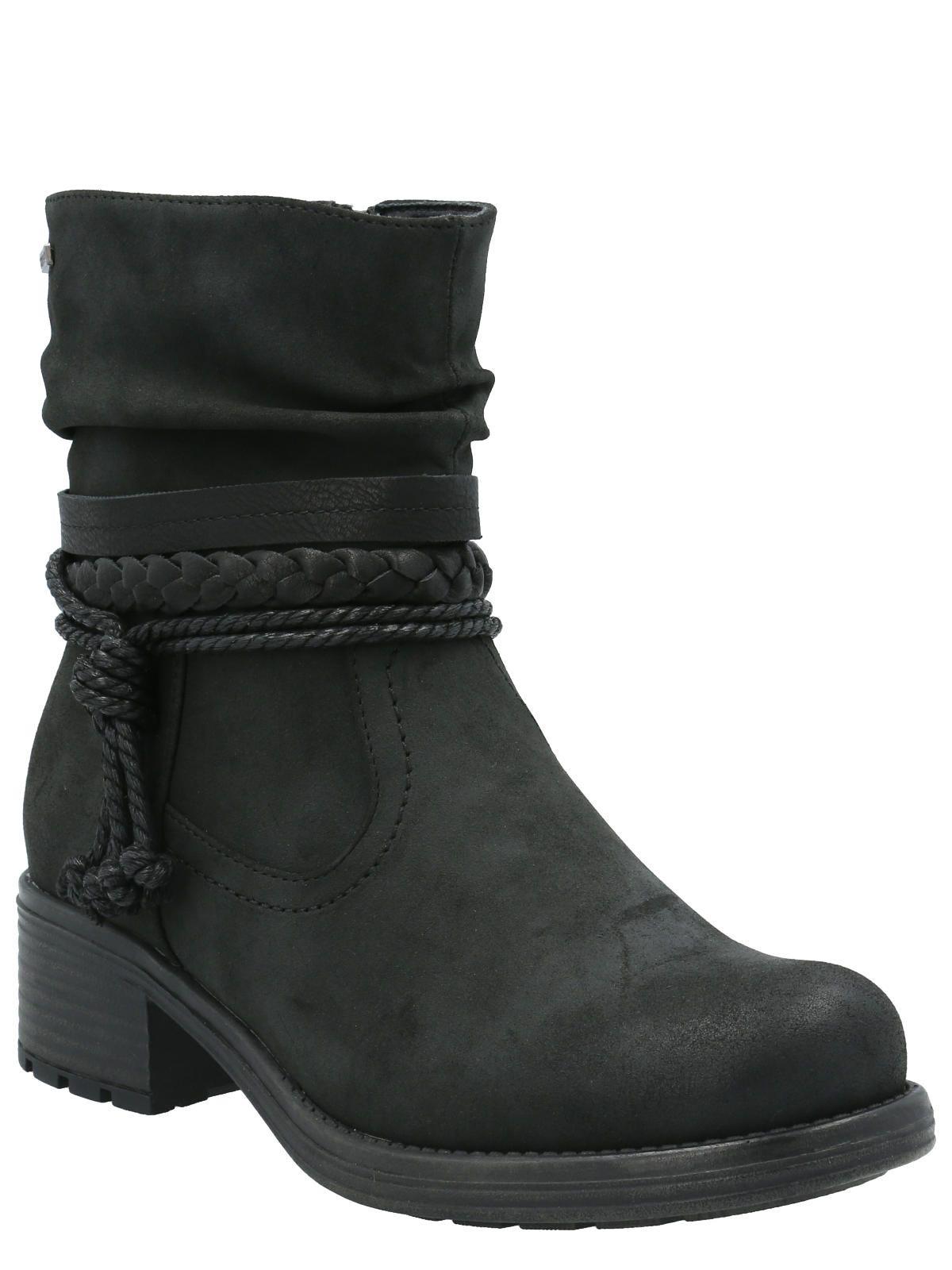 Botín Mujer Firulais Negro-0