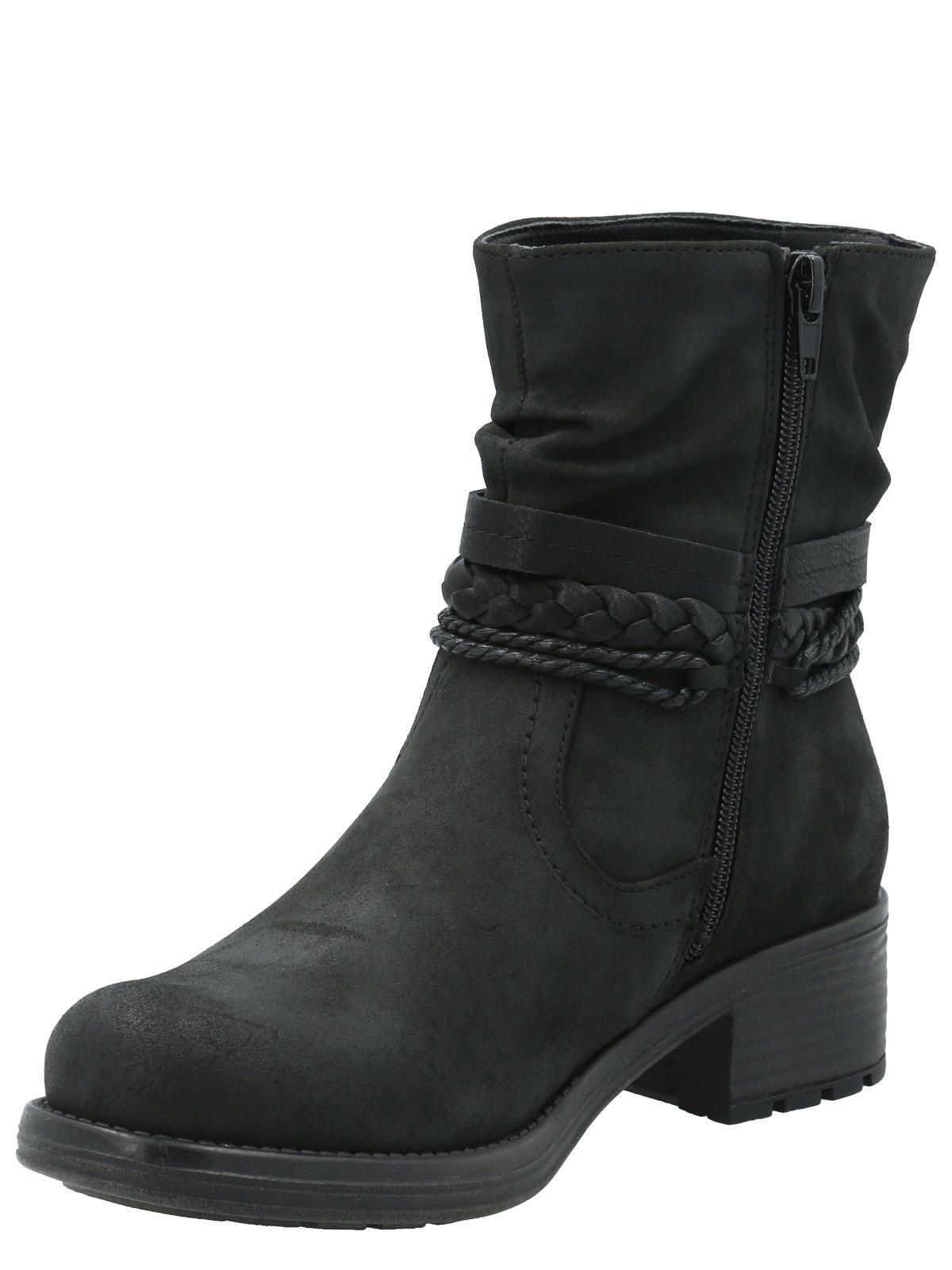 Botín Mujer Firulais Negro-4