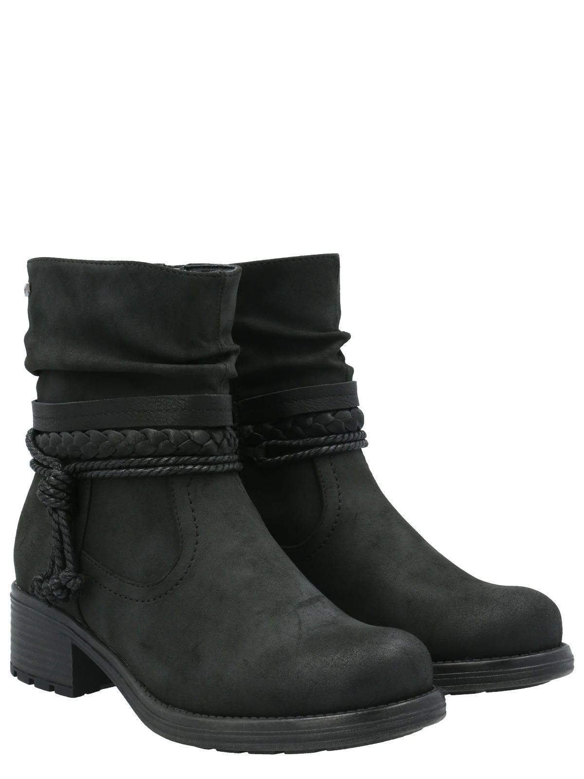 Botín Mujer Firulais Negro-8