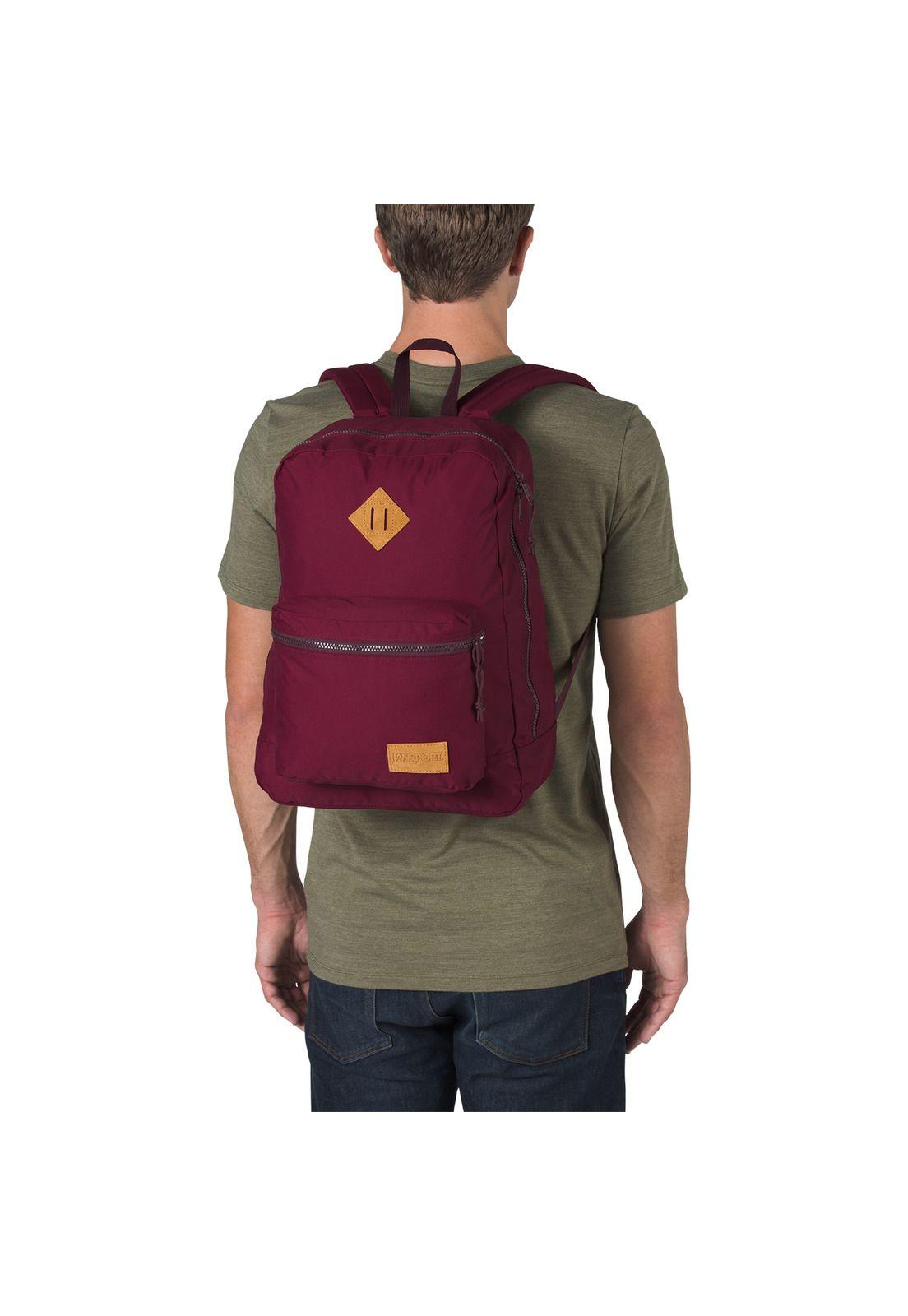 Mochila Super Lite Russet Red W/Dried Fig Jansport-1