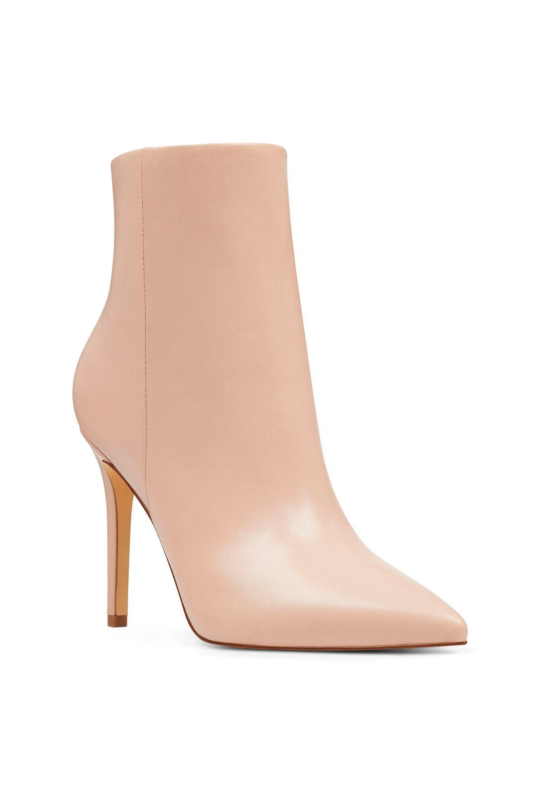 Botín Cuero Trendluver Beige Mujer-0