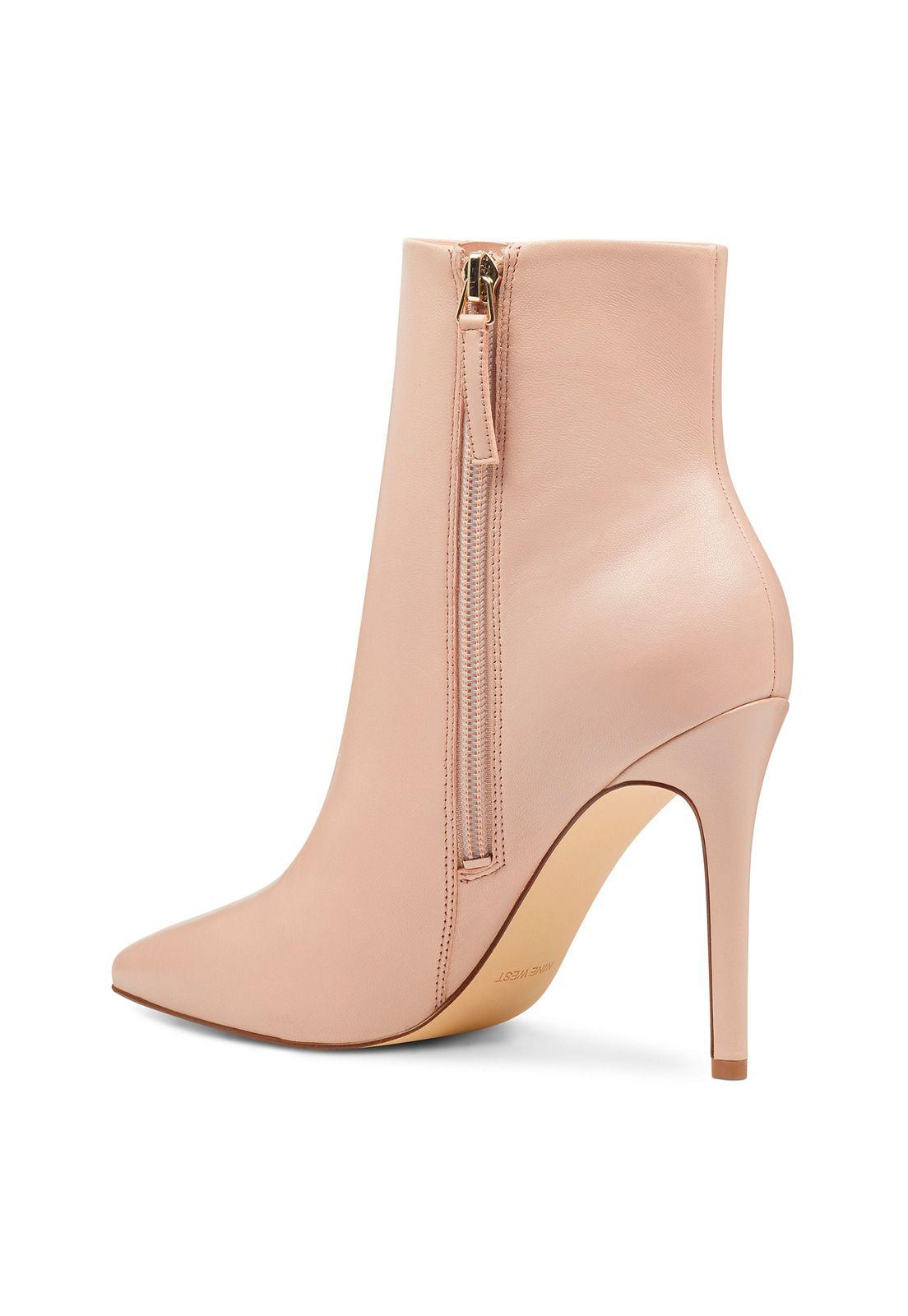 Botín Cuero Trendluver Beige Mujer-3