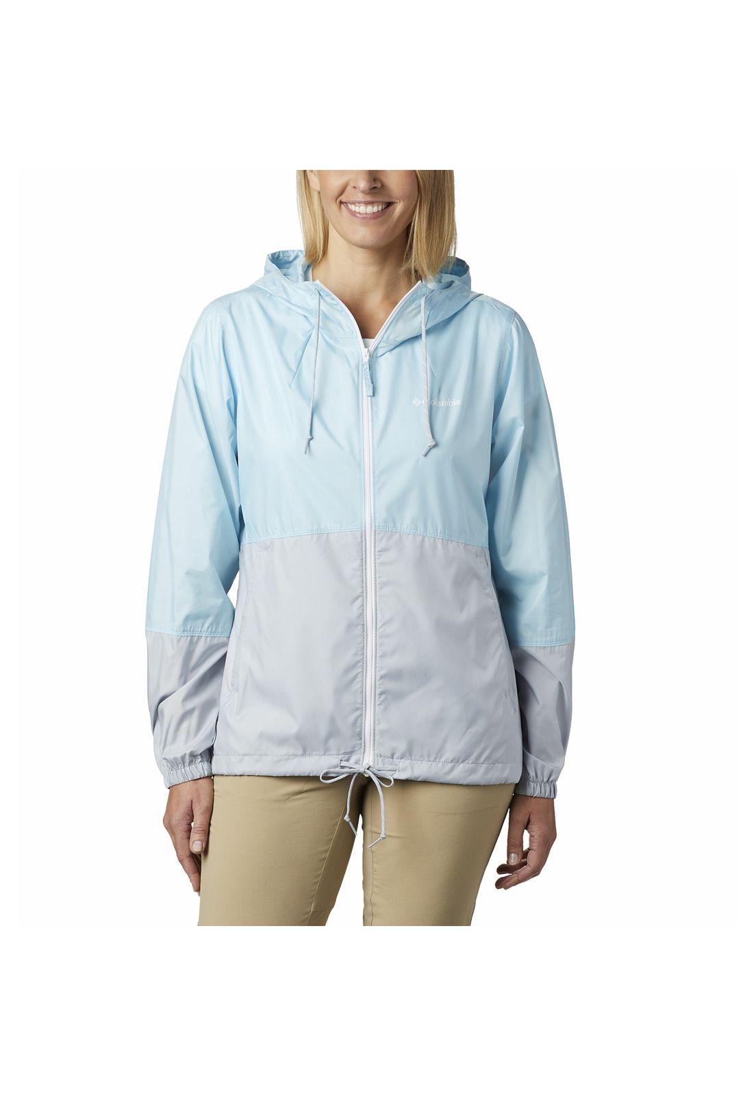 Cortaviento Mujer Flash Windbreaker Celeste-0