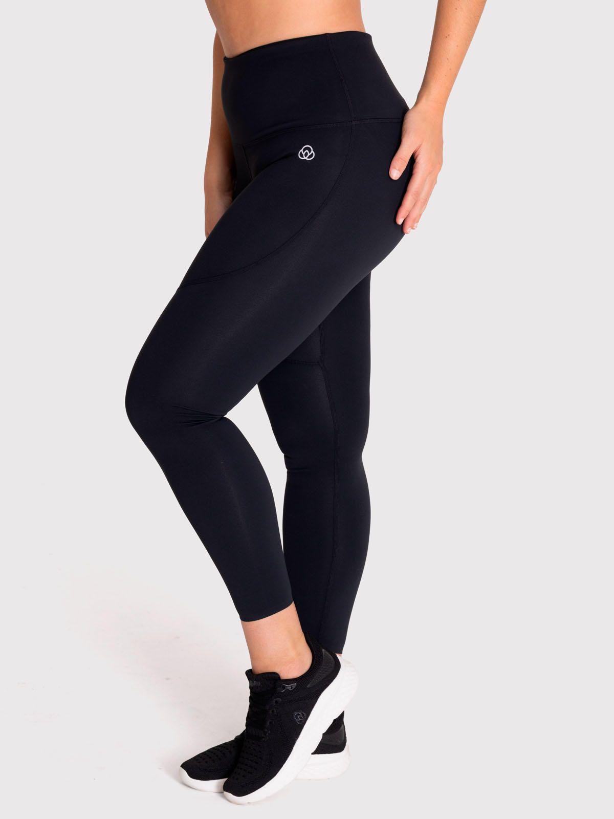 Calza 7/8 Mujer Ankle Kaira Negra-0