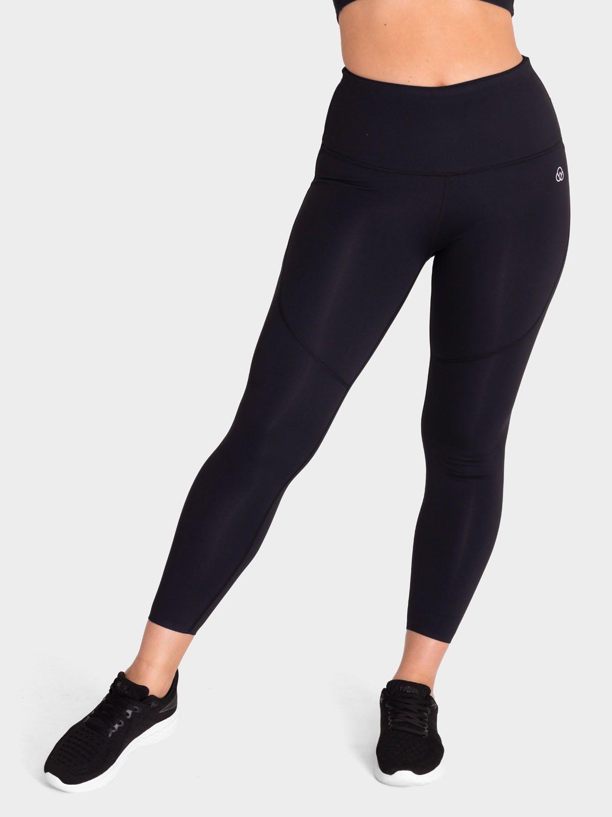 Calza 7/8 Mujer Ankle Kaira Negra-2