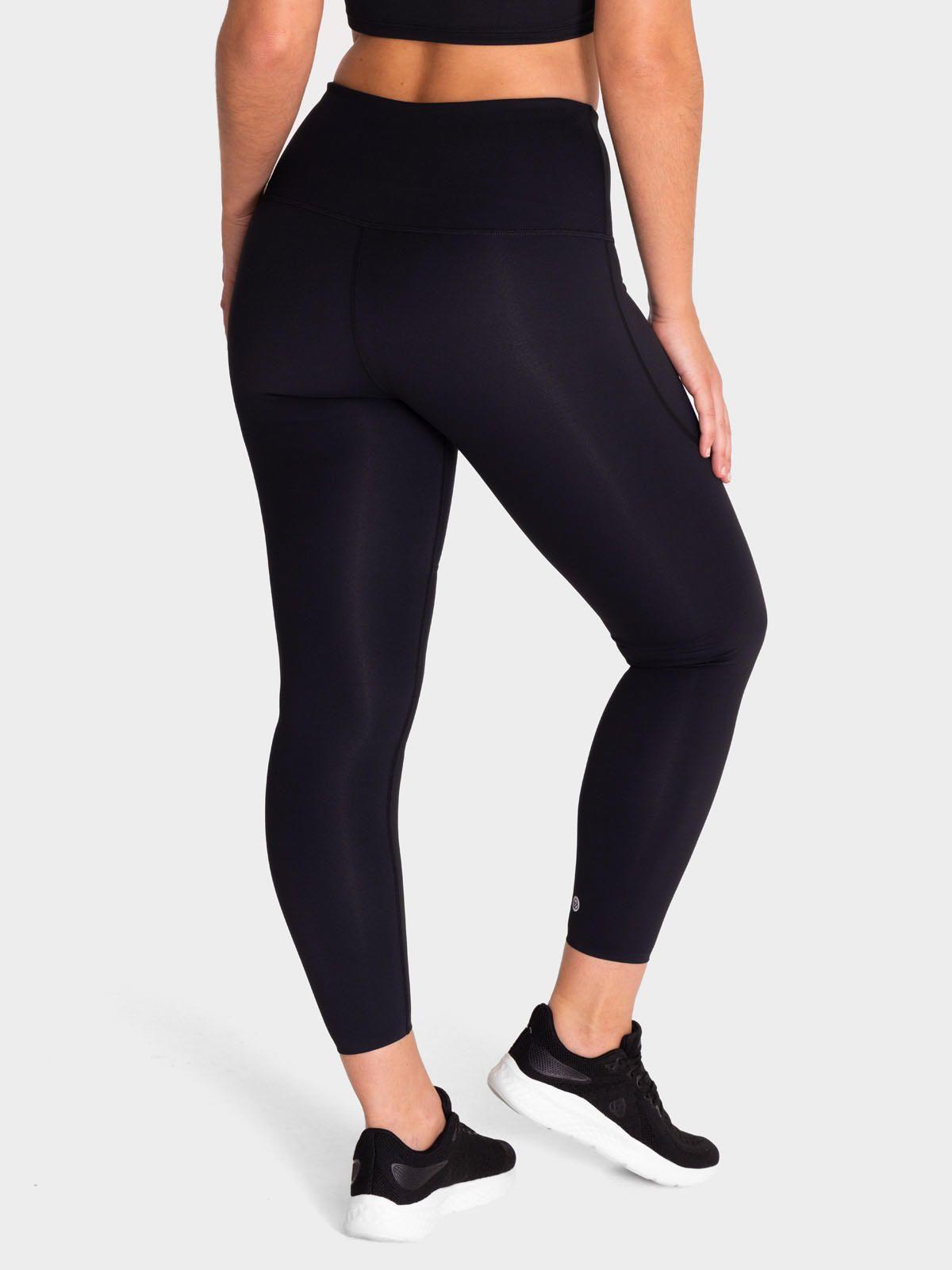 Calza 7/8 Mujer Ankle Kaira Negra-3