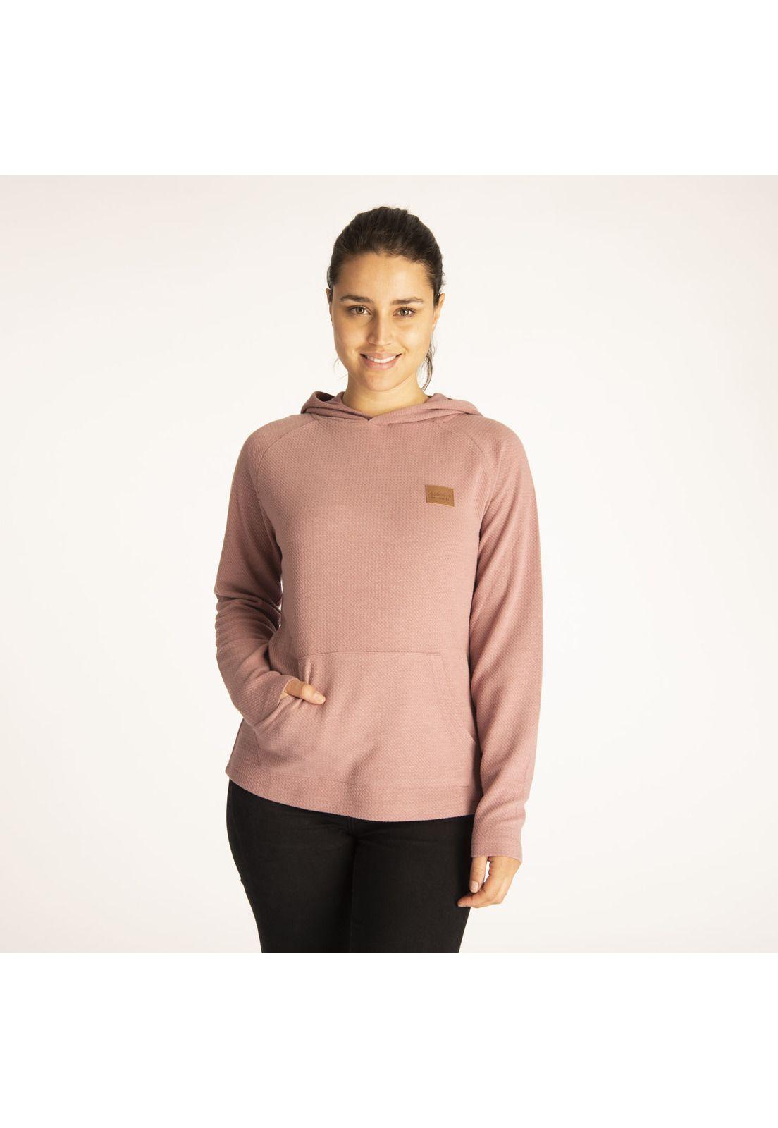 Polerón Mujer Sun Hoodie Rosado-1