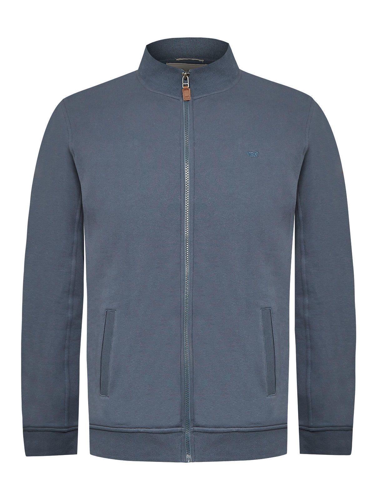Polerón Algodón Orgánico Hombre Orvieto Azul-0