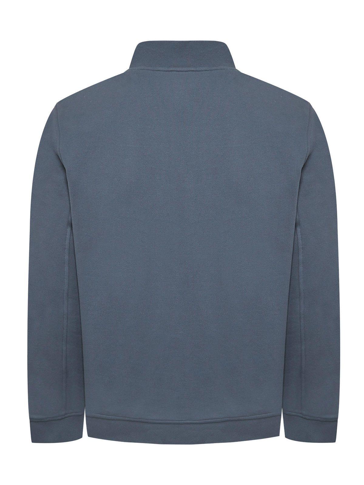 Polerón Algodón Orgánico Hombre Orvieto Azul-1