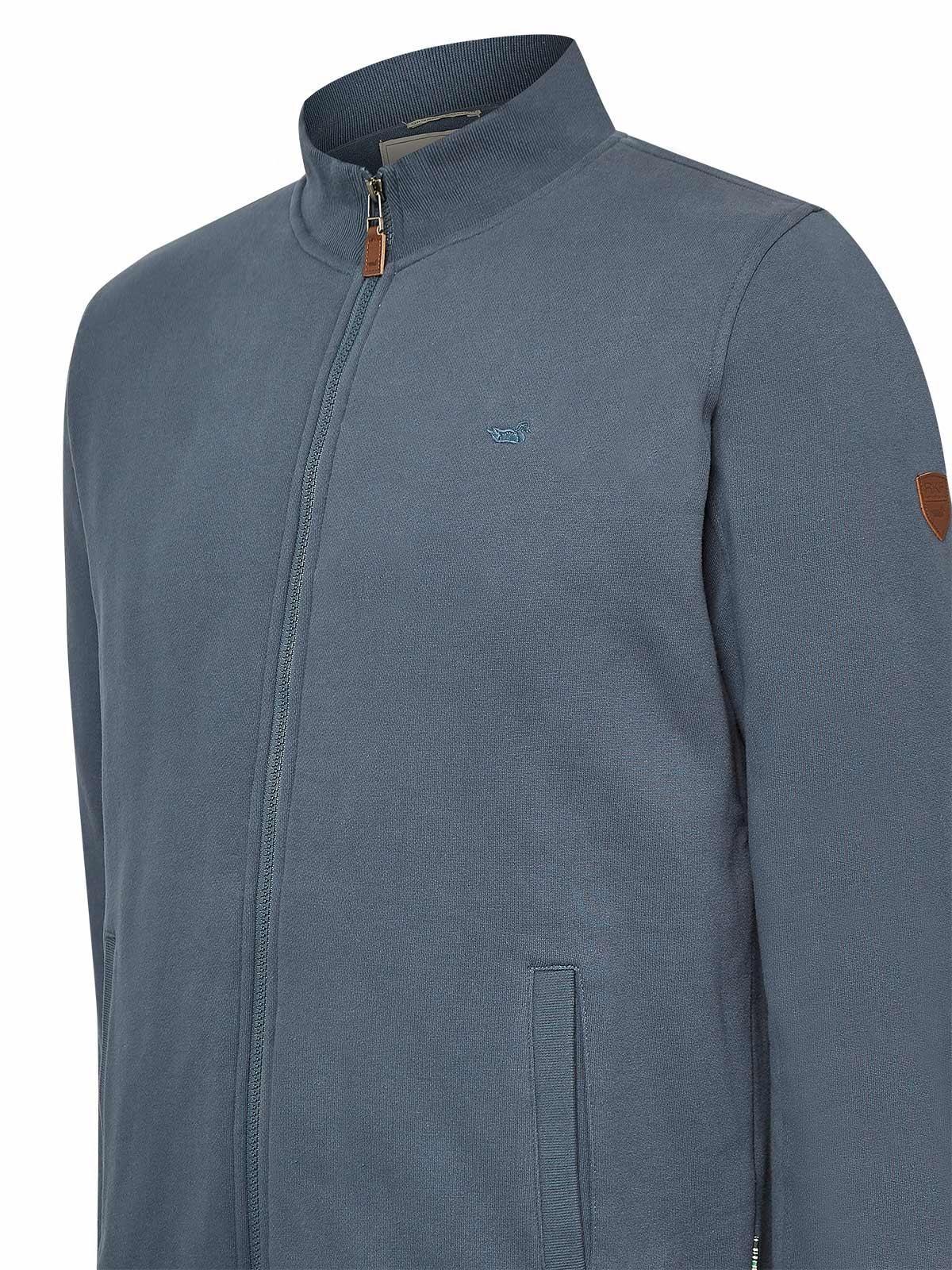 Polerón Algodón Orgánico Hombre Orvieto Azul-3