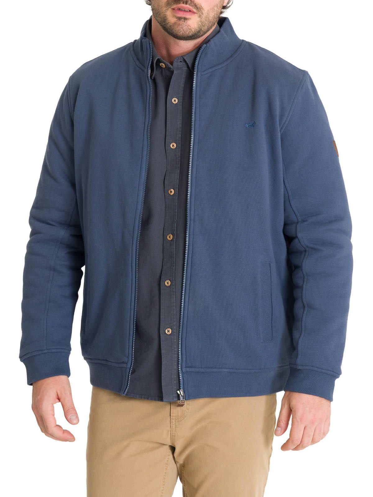 Polerón Algodón Orgánico Hombre Orvieto Azul-4