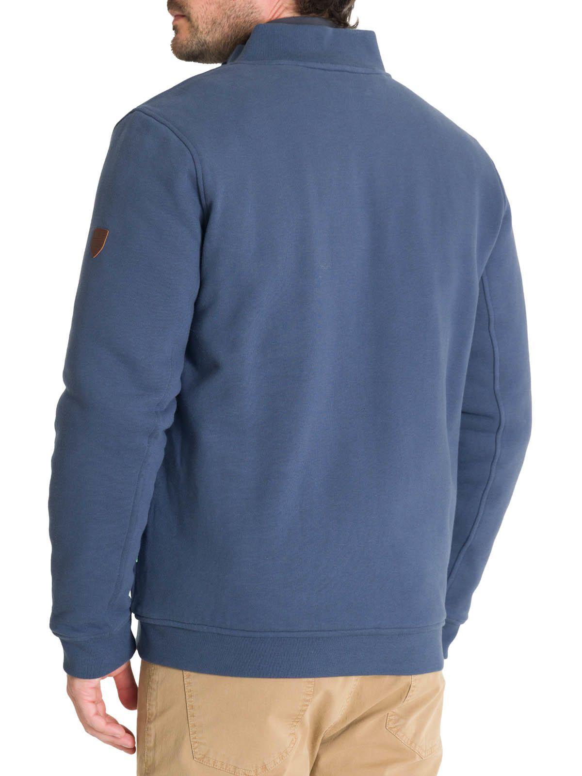 Polerón Algodón Orgánico Hombre Orvieto Azul-6