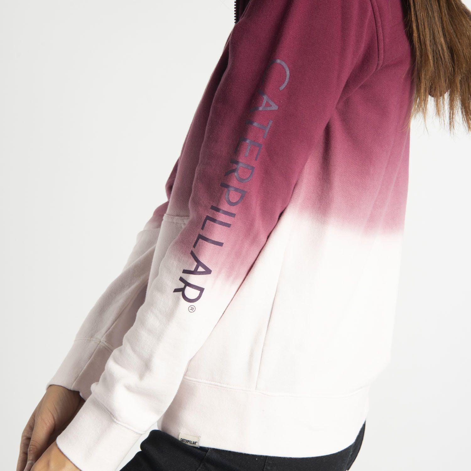 Polerón Mujer W Fdtn Logo Fz Hoody Burdeo-3