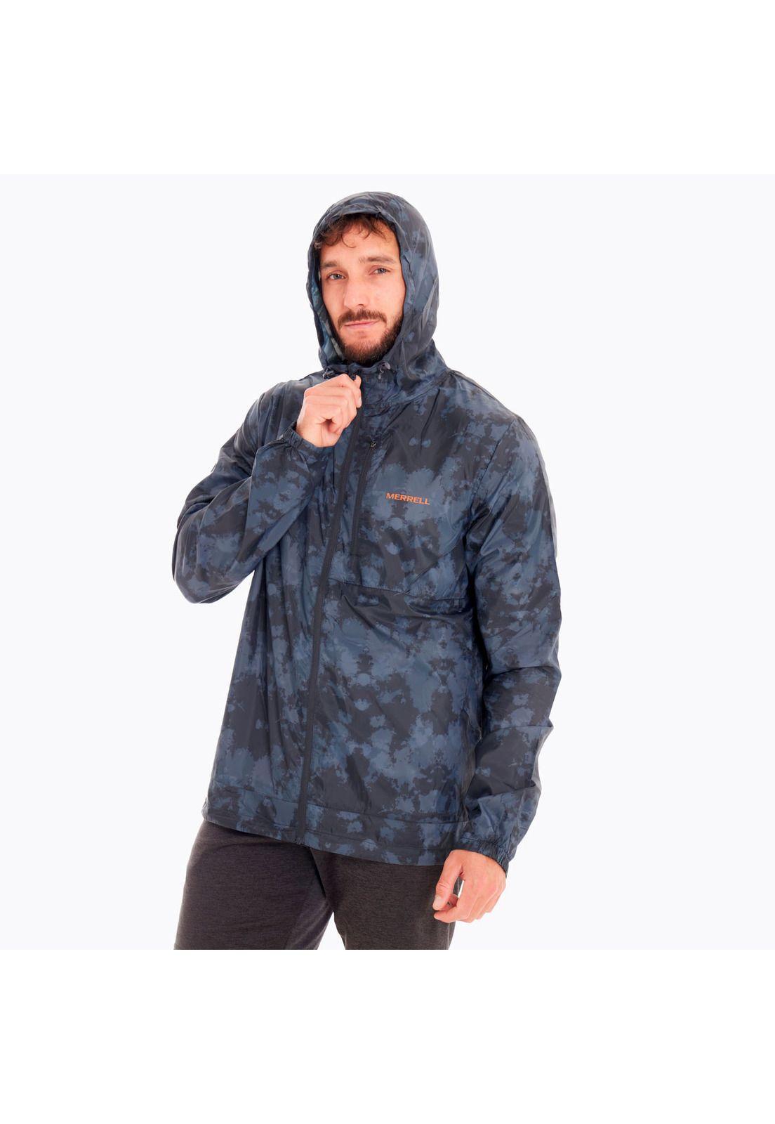 Cortaviento Hombre Trail Running E Skyfire Gris-3