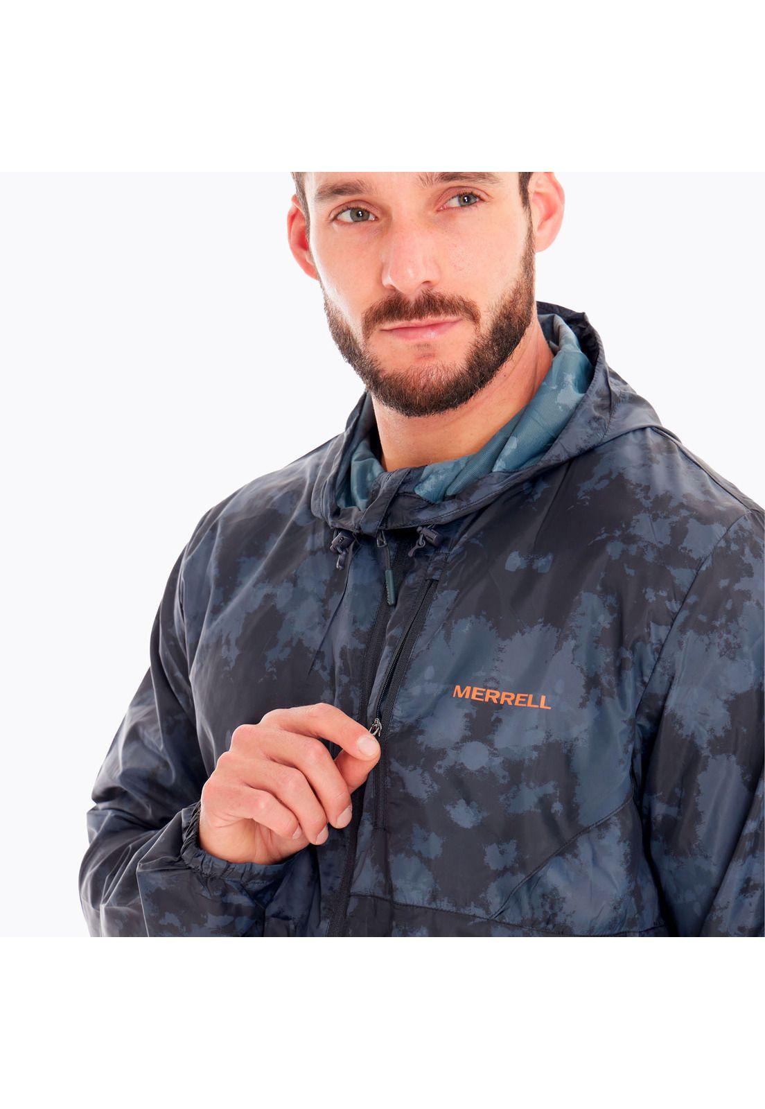 Cortaviento Hombre Trail Running E Skyfire Gris-4
