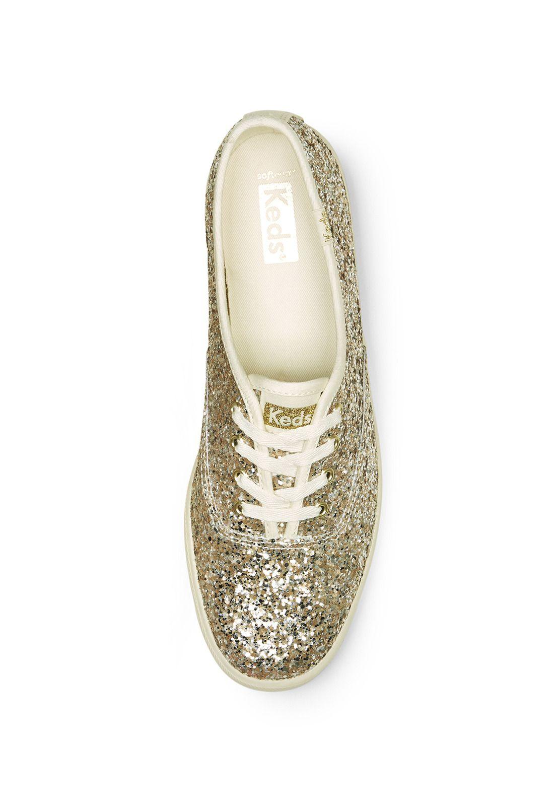 Zapatilla Mujer Casual Champion Glitter Dorada-4