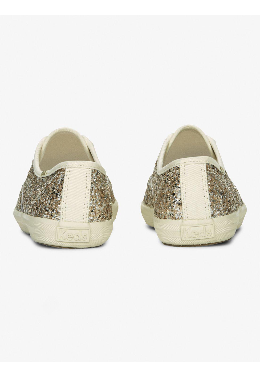 Zapatilla Mujer Casual Champion Glitter Dorada-5