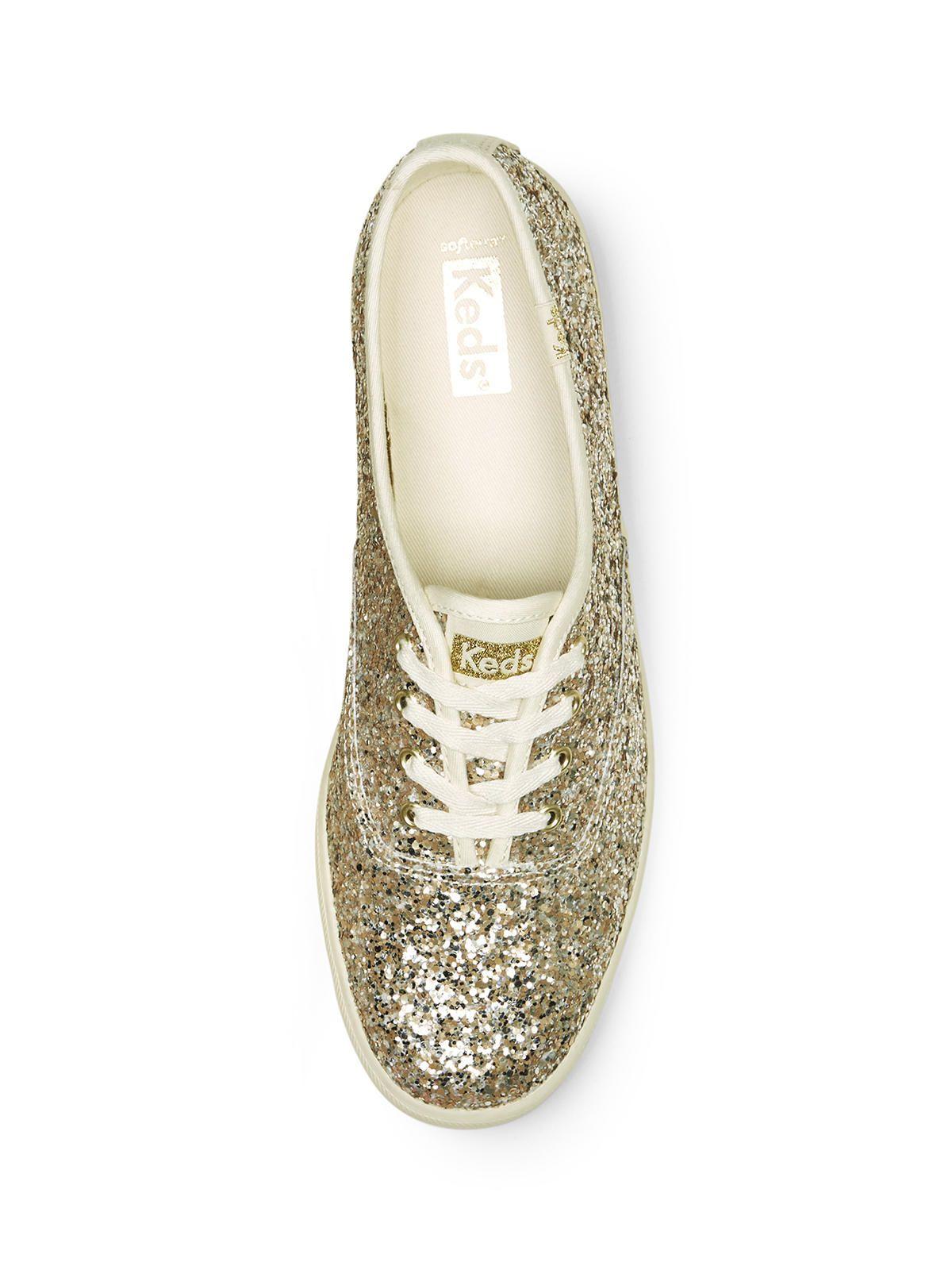 Zapatilla Mujer Casual Champion Glitter Dorada-4