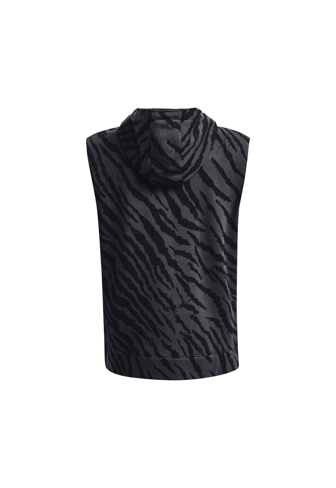 Polerón S/M Train Project Rock Rival Negro Hombre-1