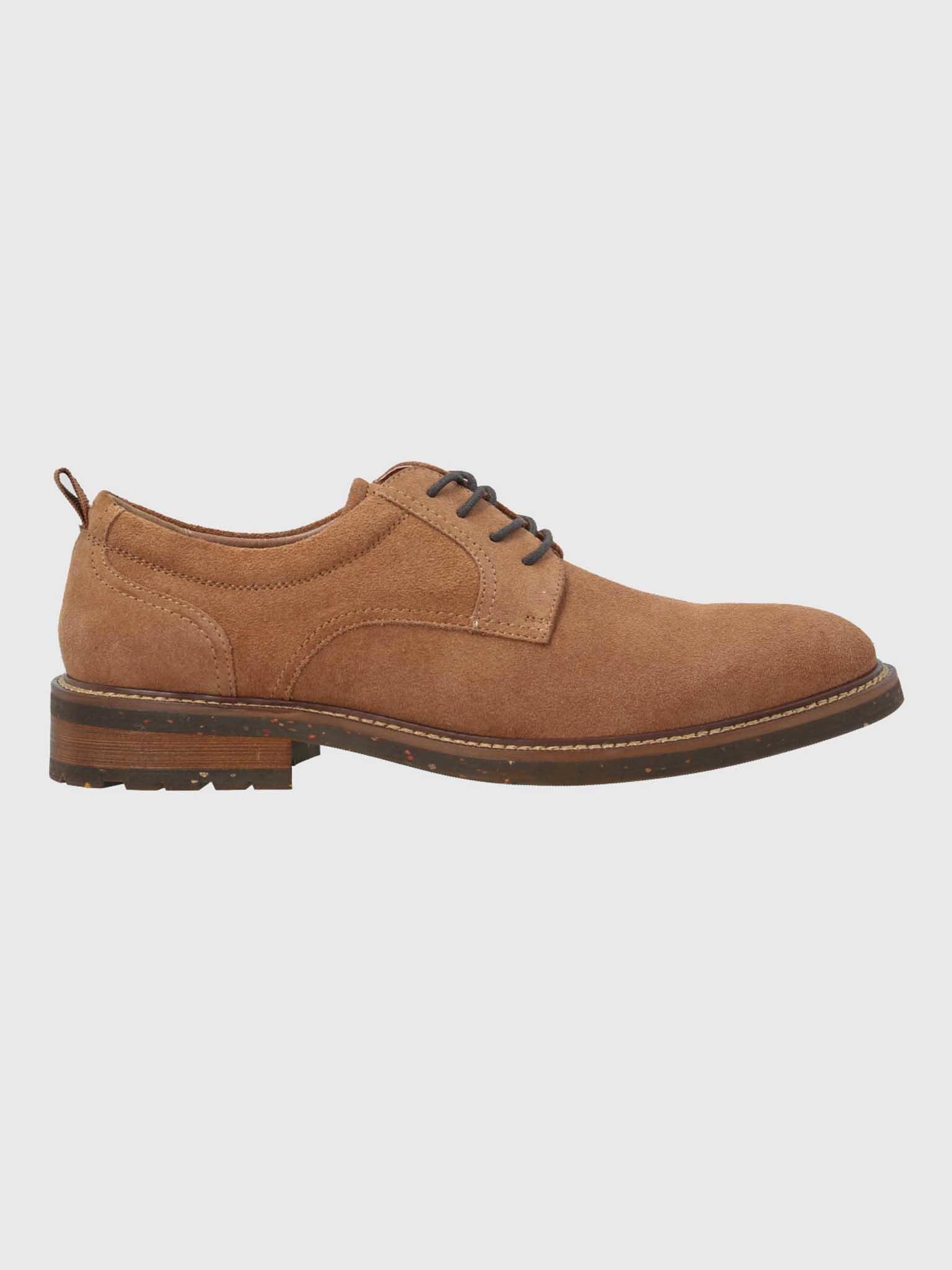 Zapato Cuero Hombre Hinton Café-1