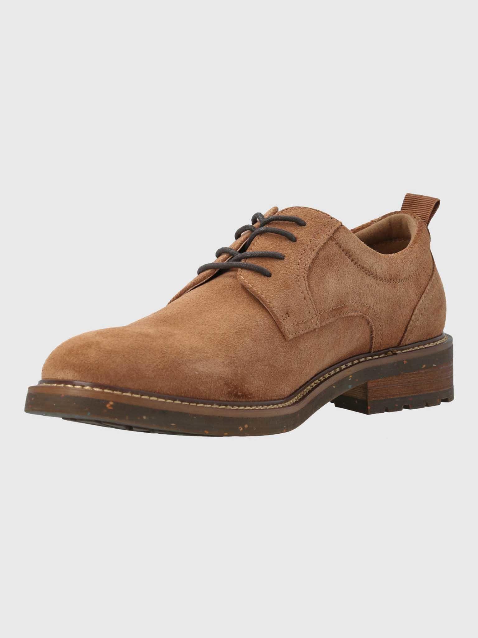 Zapato Cuero Hombre Hinton Café-4