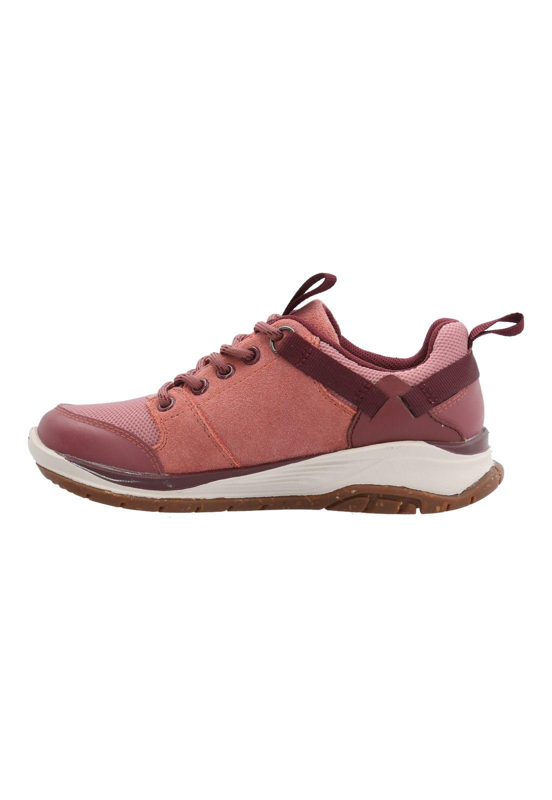 Zapatilla Cuero Moveland Niña Rosado-0