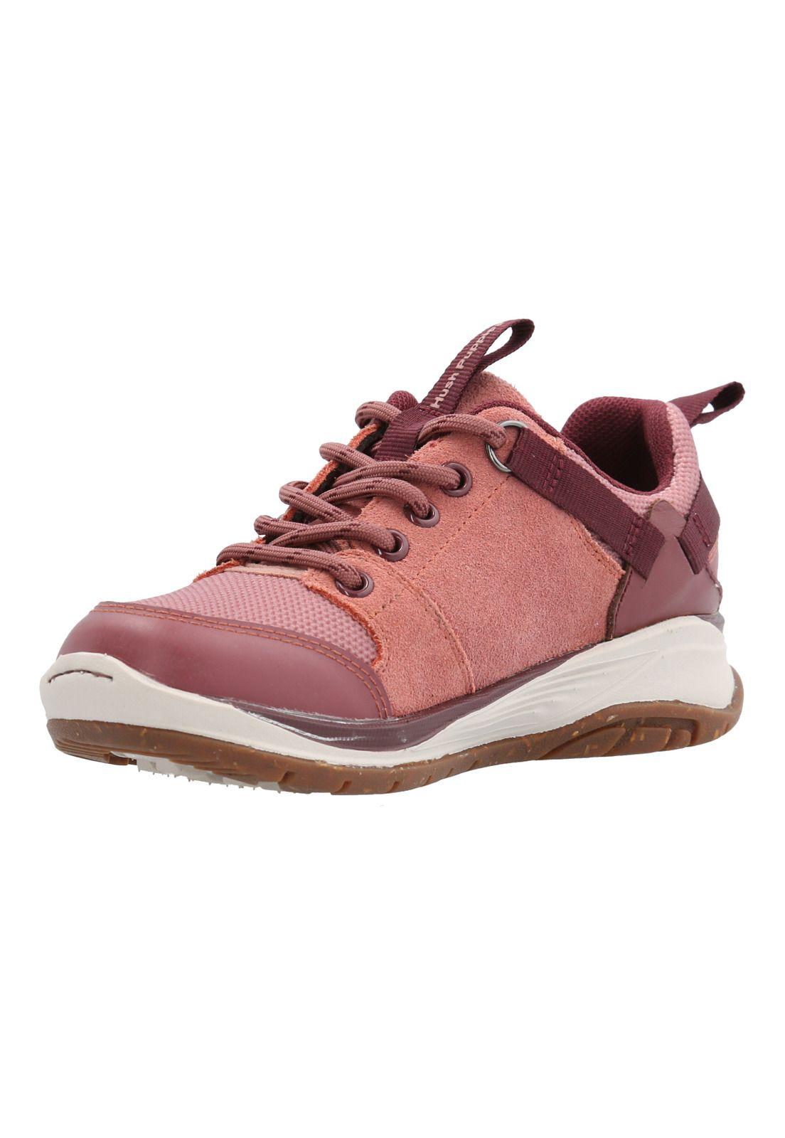 Zapatilla Cuero Moveland Niña Rosado-4
