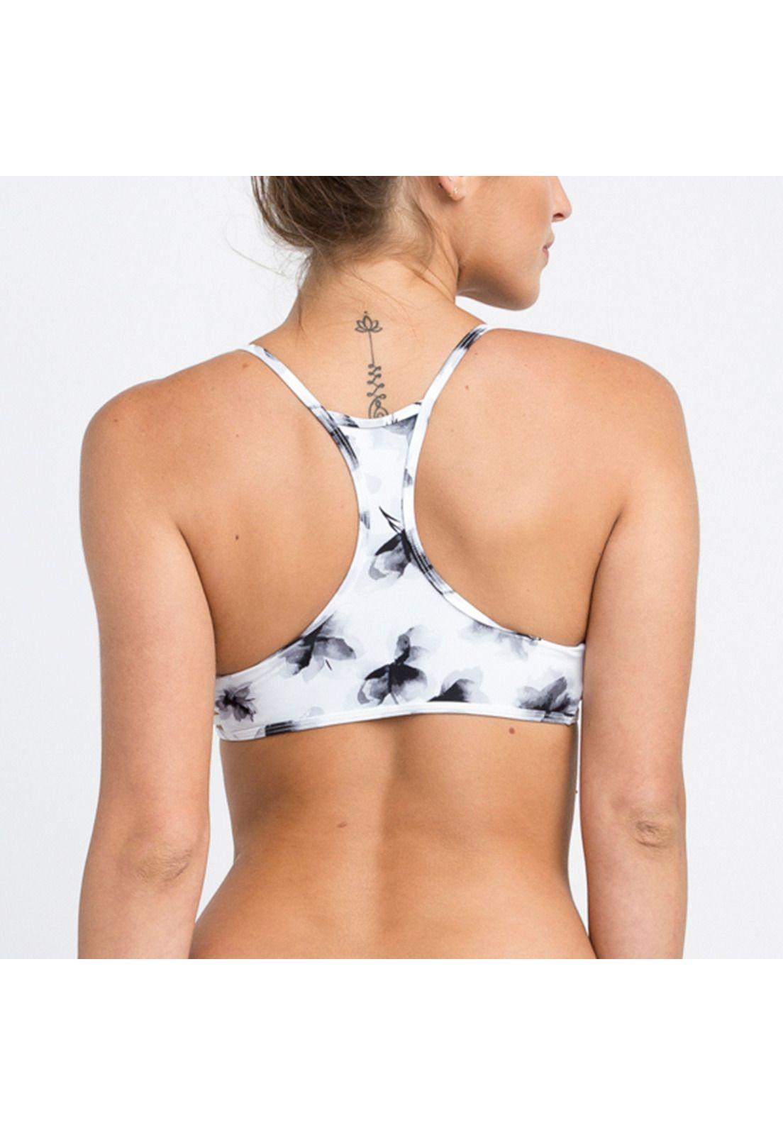 Bikini Sosten Poliamida Elastano Mujer Fading Petals Bralet Multicolor Rvca-1