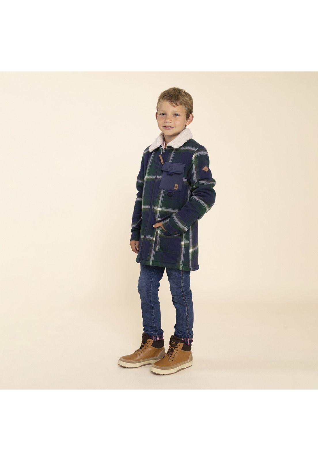 Chaqueta Niño Nogal Verde Oscuro-3