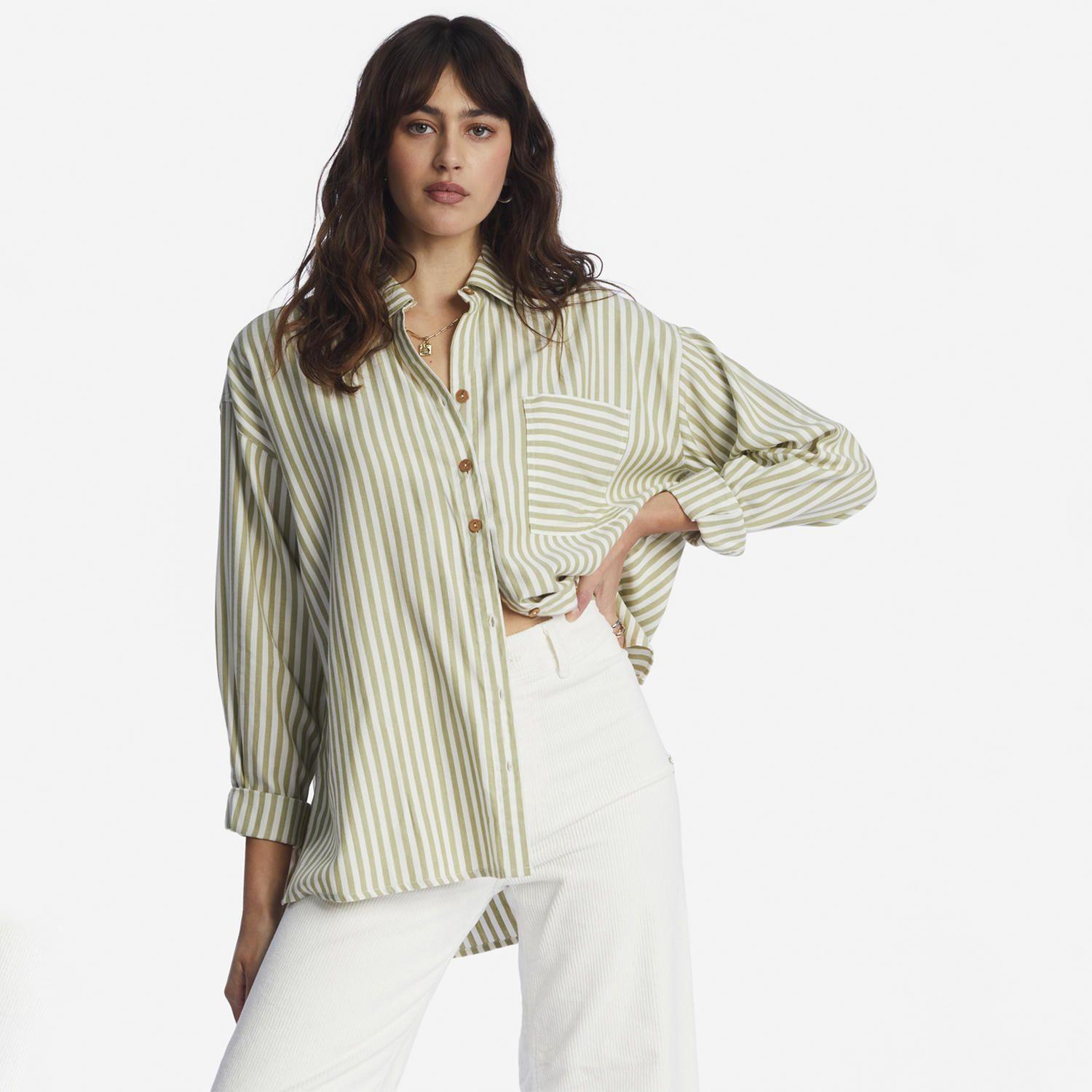 Blusa M/L Mujer In The Tide J Wvtp Verde-0