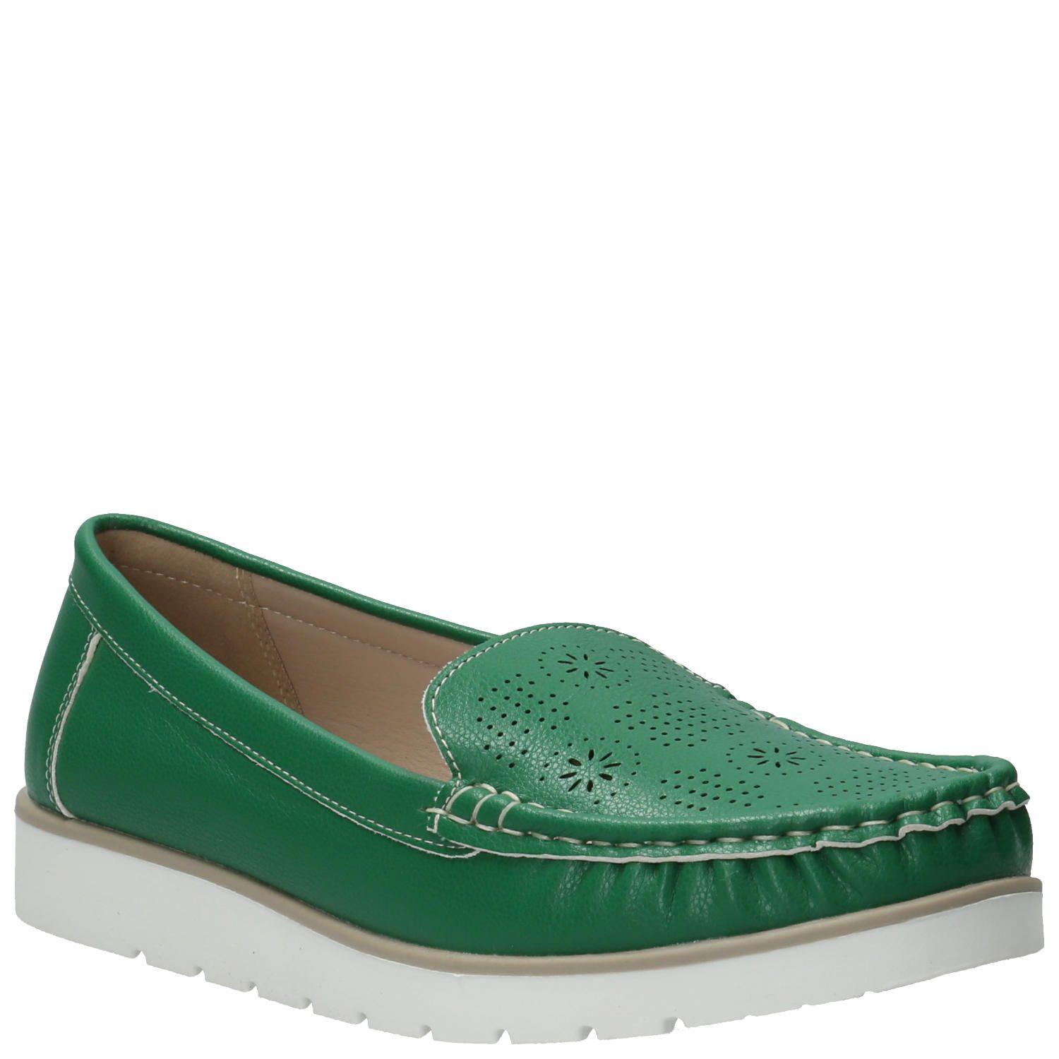 Mocasín Xandra Verde Mujer-0