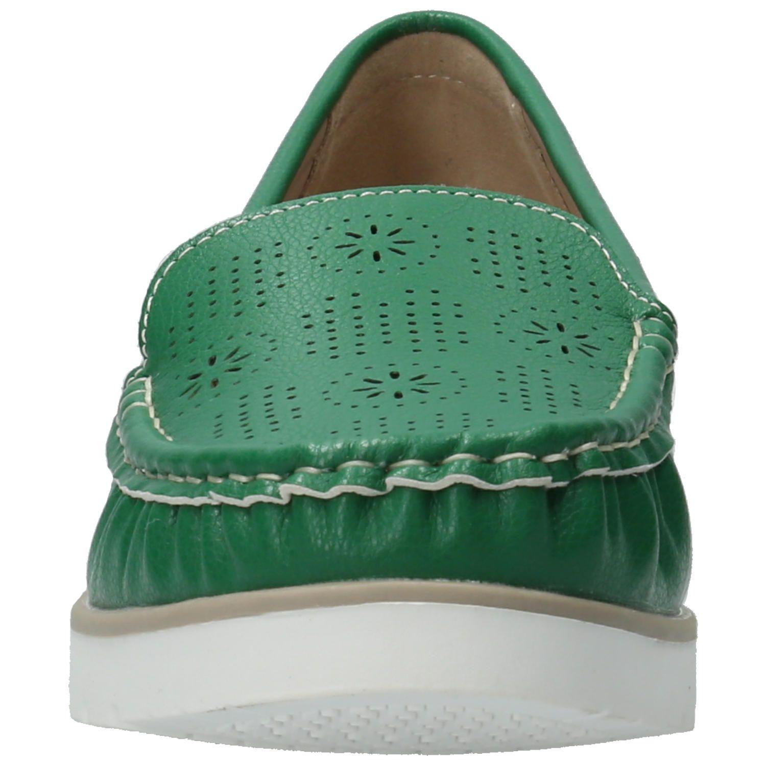 Mocasín Xandra Verde Mujer-3