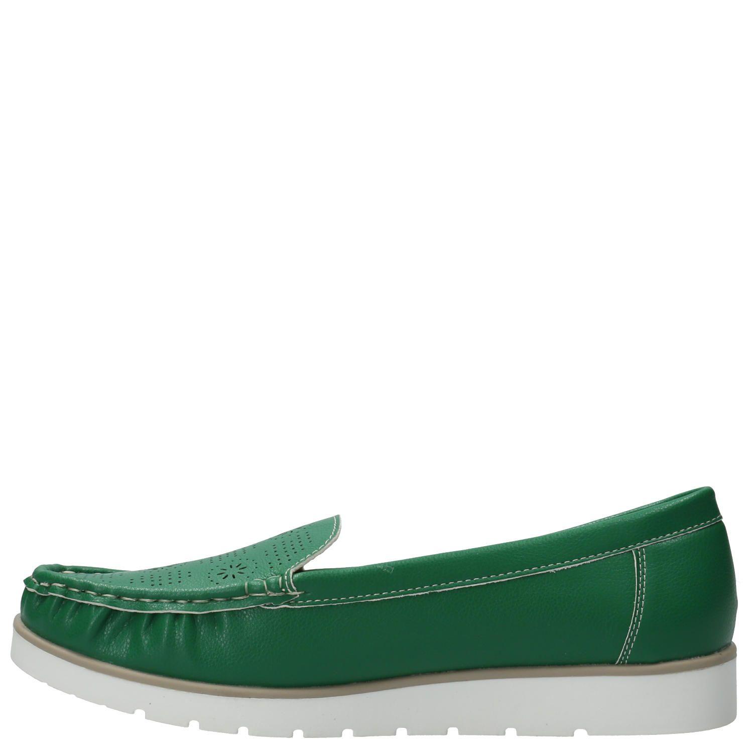 Mocasín Xandra Verde Mujer-5