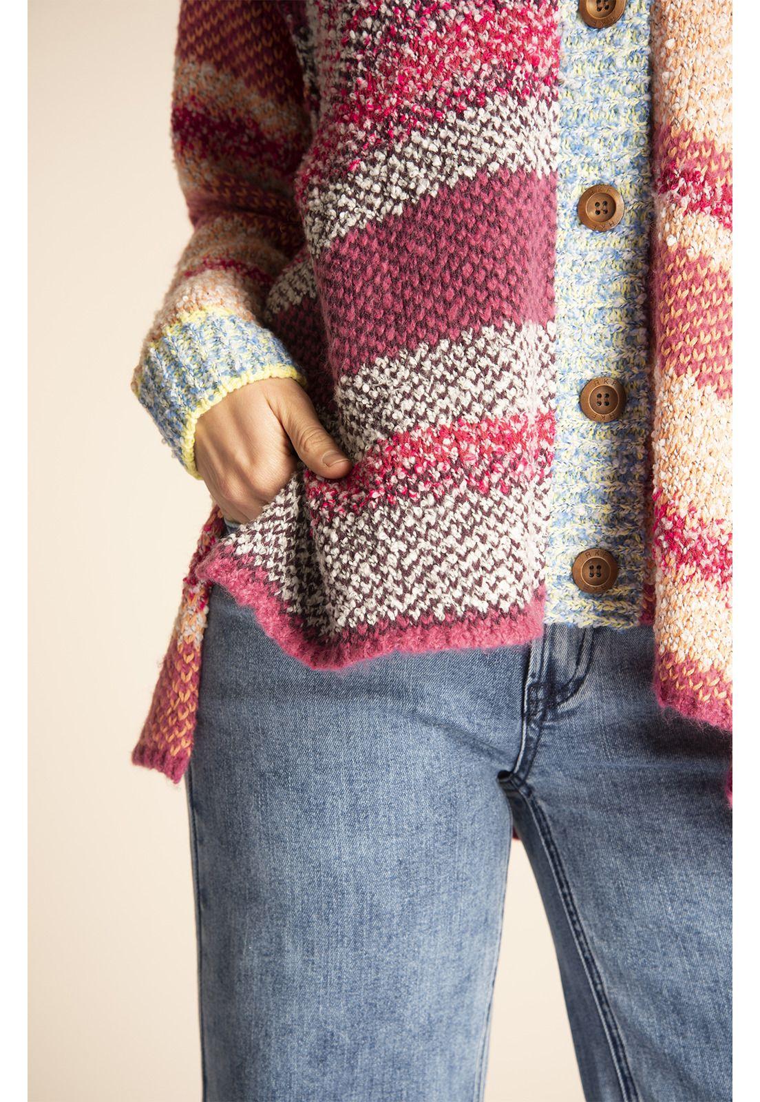 Polerón Mujer Iria Fucsia-5