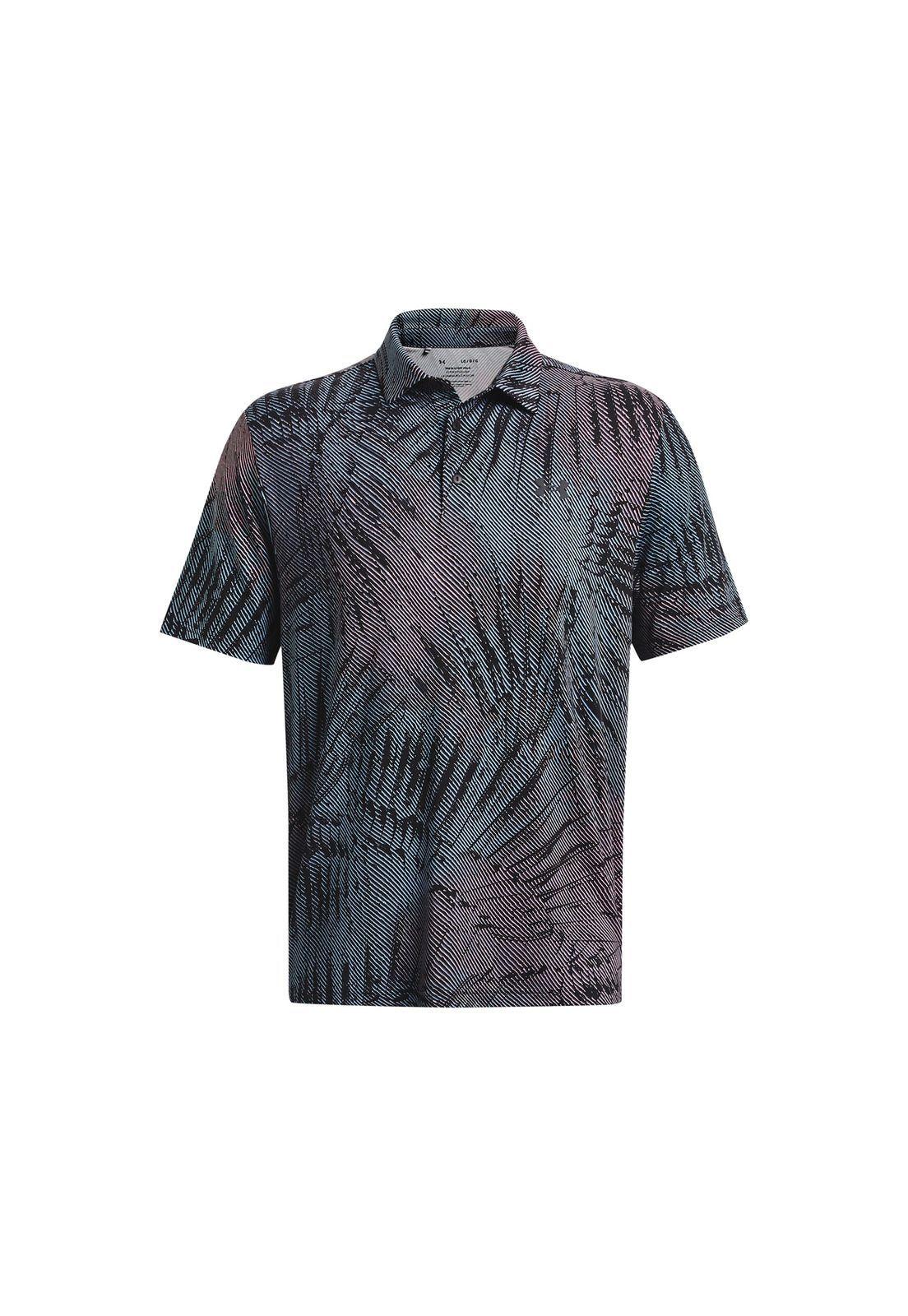 Polera M/C Training Playof 30 Printe Negro Hombre-0