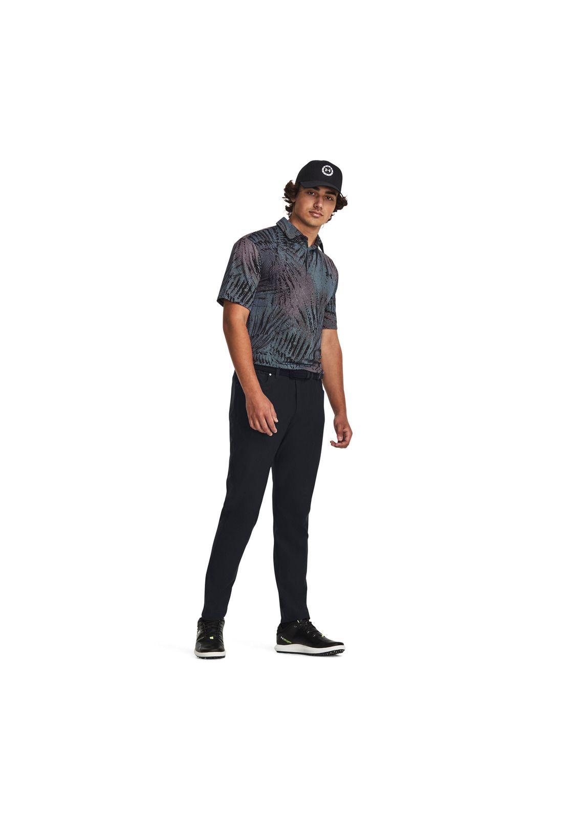 Polera M/C Training Playof 30 Printe Negro Hombre-5
