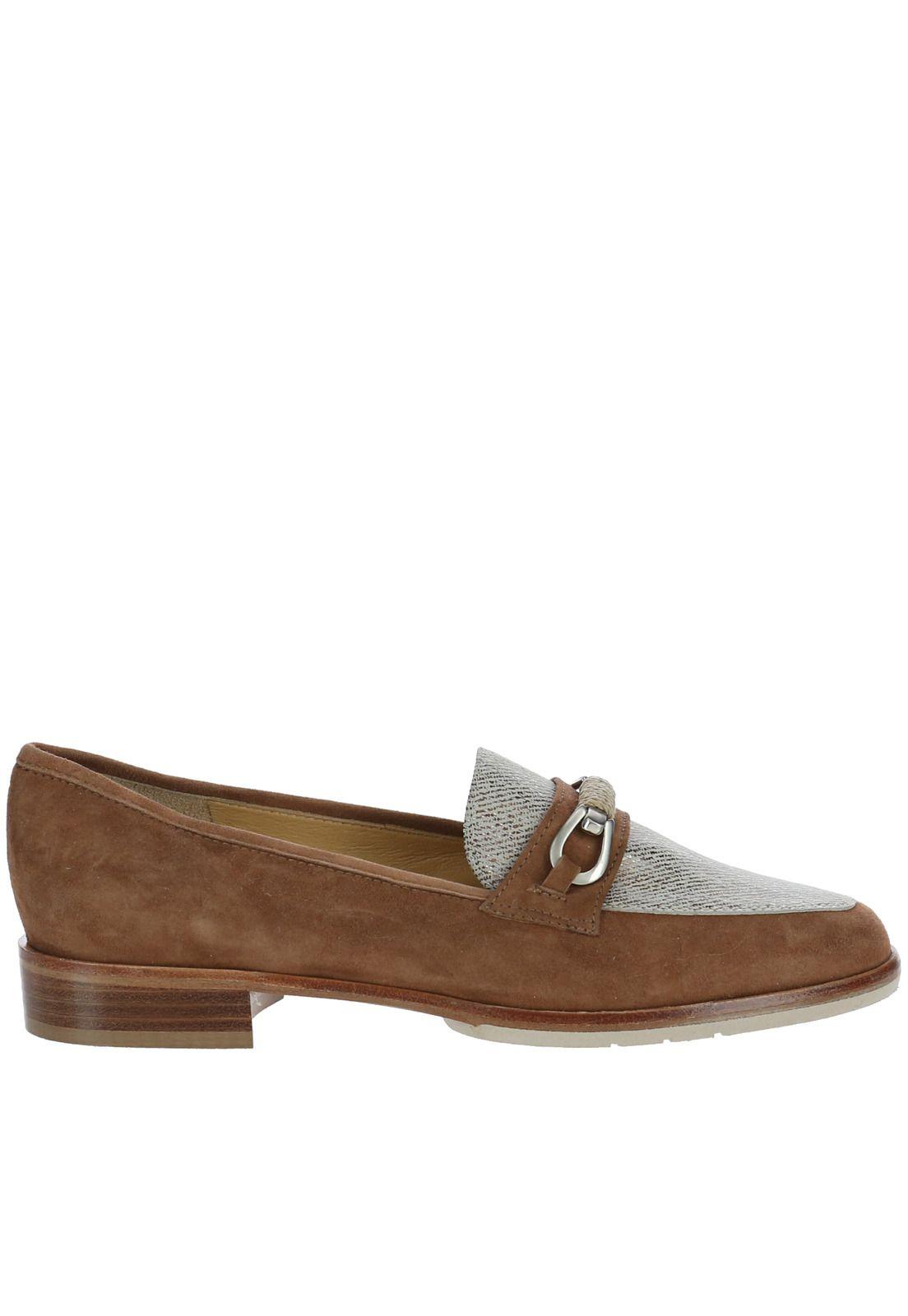 Zapato Cuero Mujer Isola Café-1