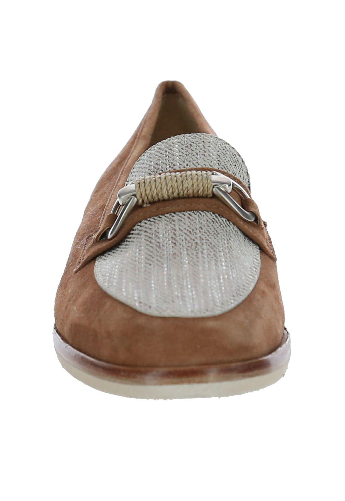 Zapato Cuero Mujer Isola Café-2