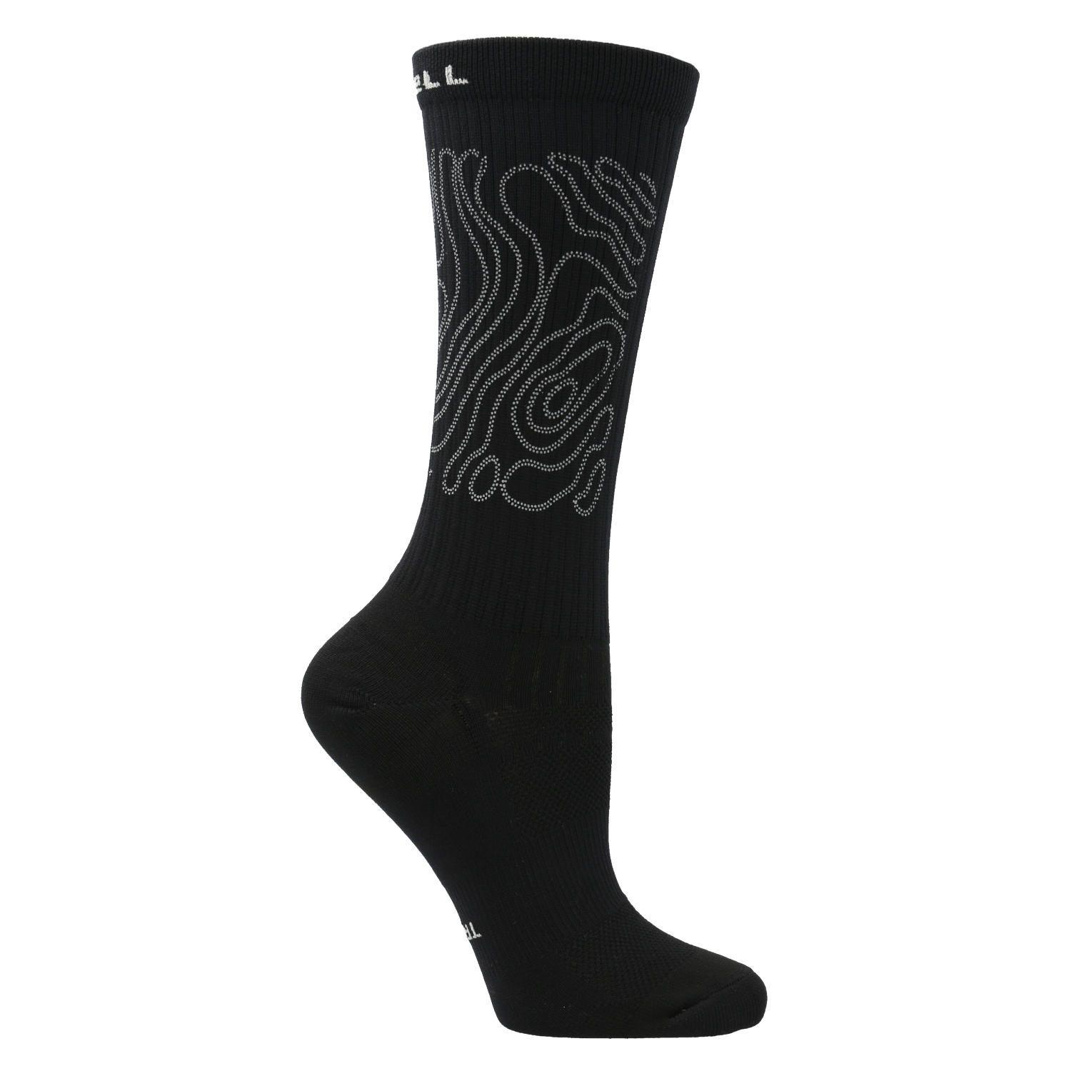Calcetín Unisex Reflective Trail Runner Negro-0