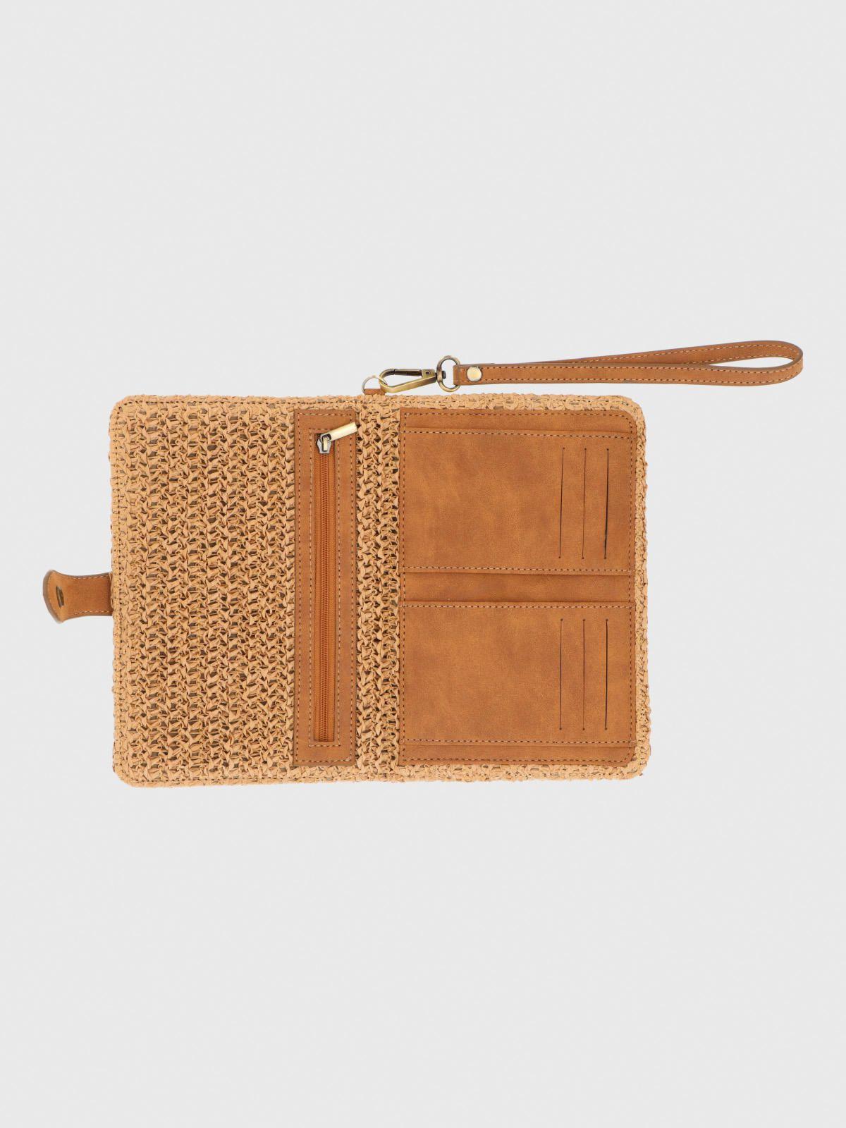 Billetera Mujer Yang Wallet Beige/Crudo-2