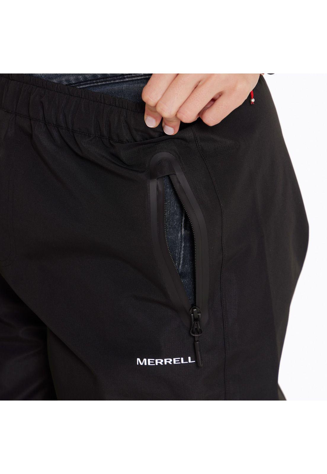 Cubre Pantalón Mujer Impermeable Detrital Negro-5