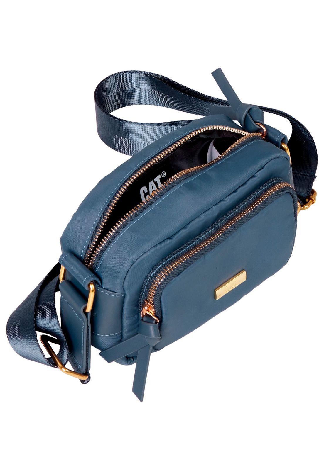 Cartera Azul Mini Crossbody Unisex-2