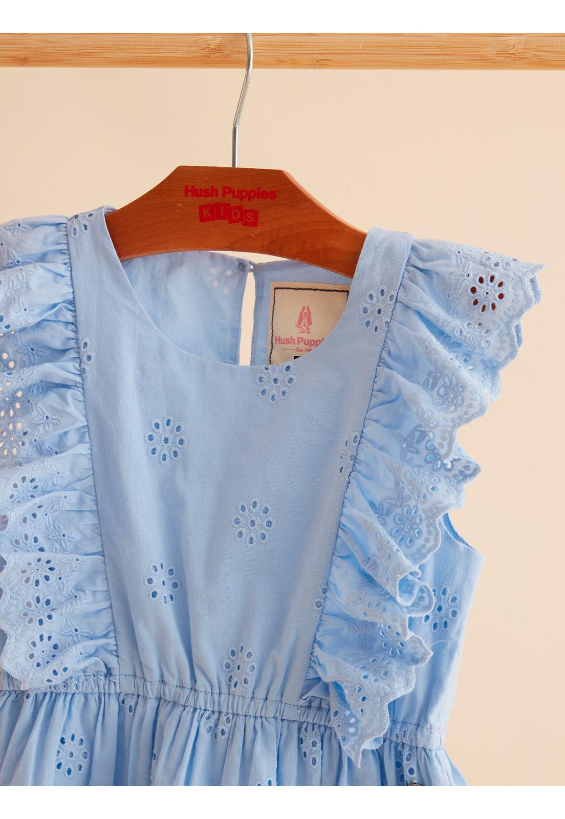 Vestido Niña Manuela Celeste-3