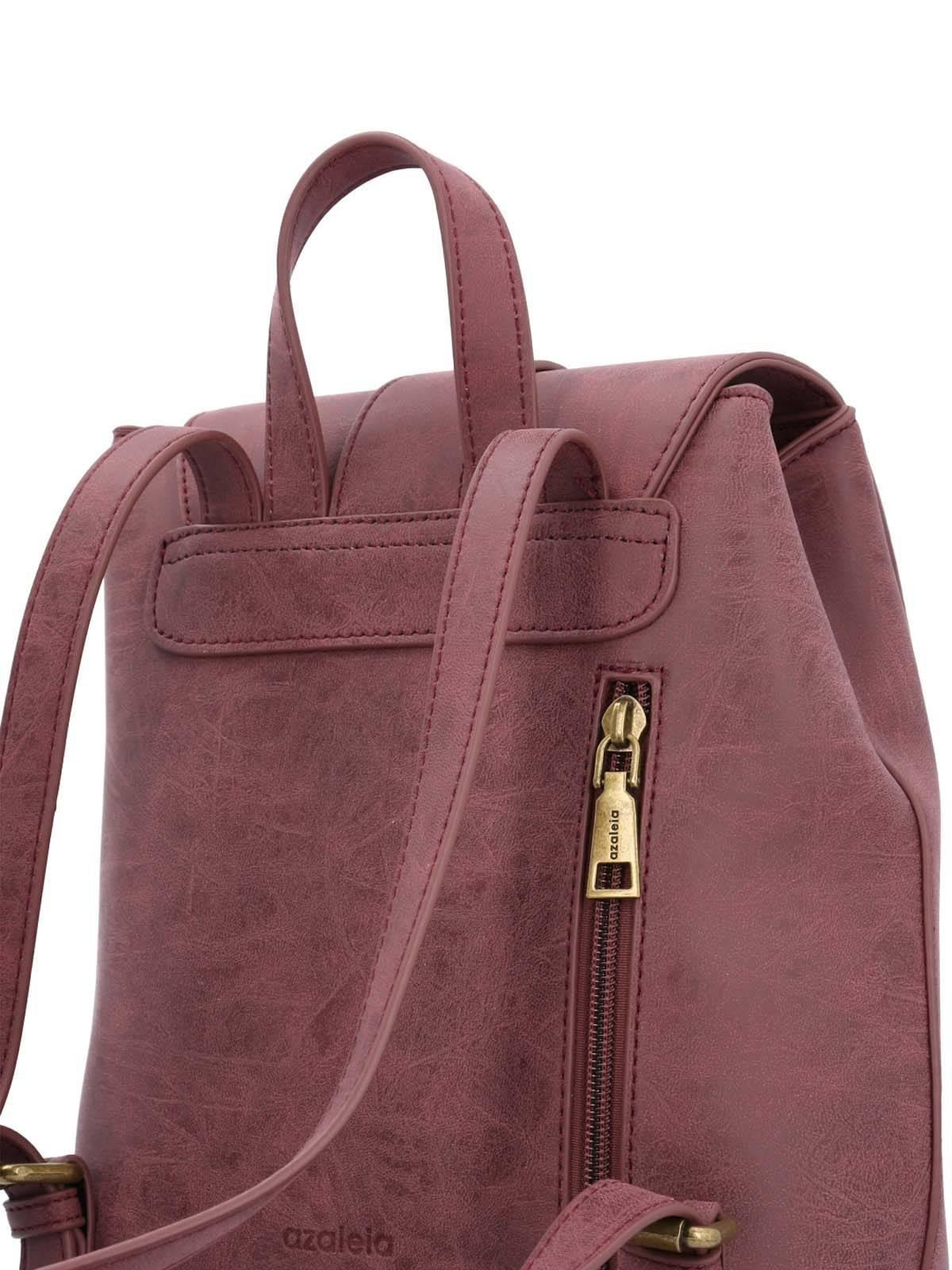 Mochila Ales Backpack Mujer Burdeo-3