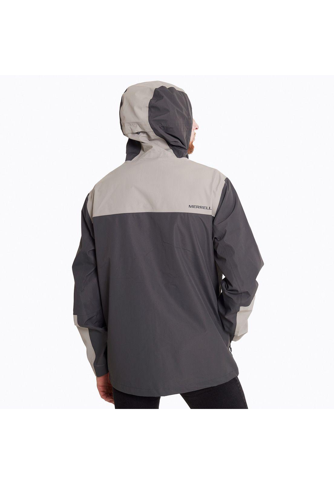 Chaqueta Hombre Mesquite Hardshell Gris-4