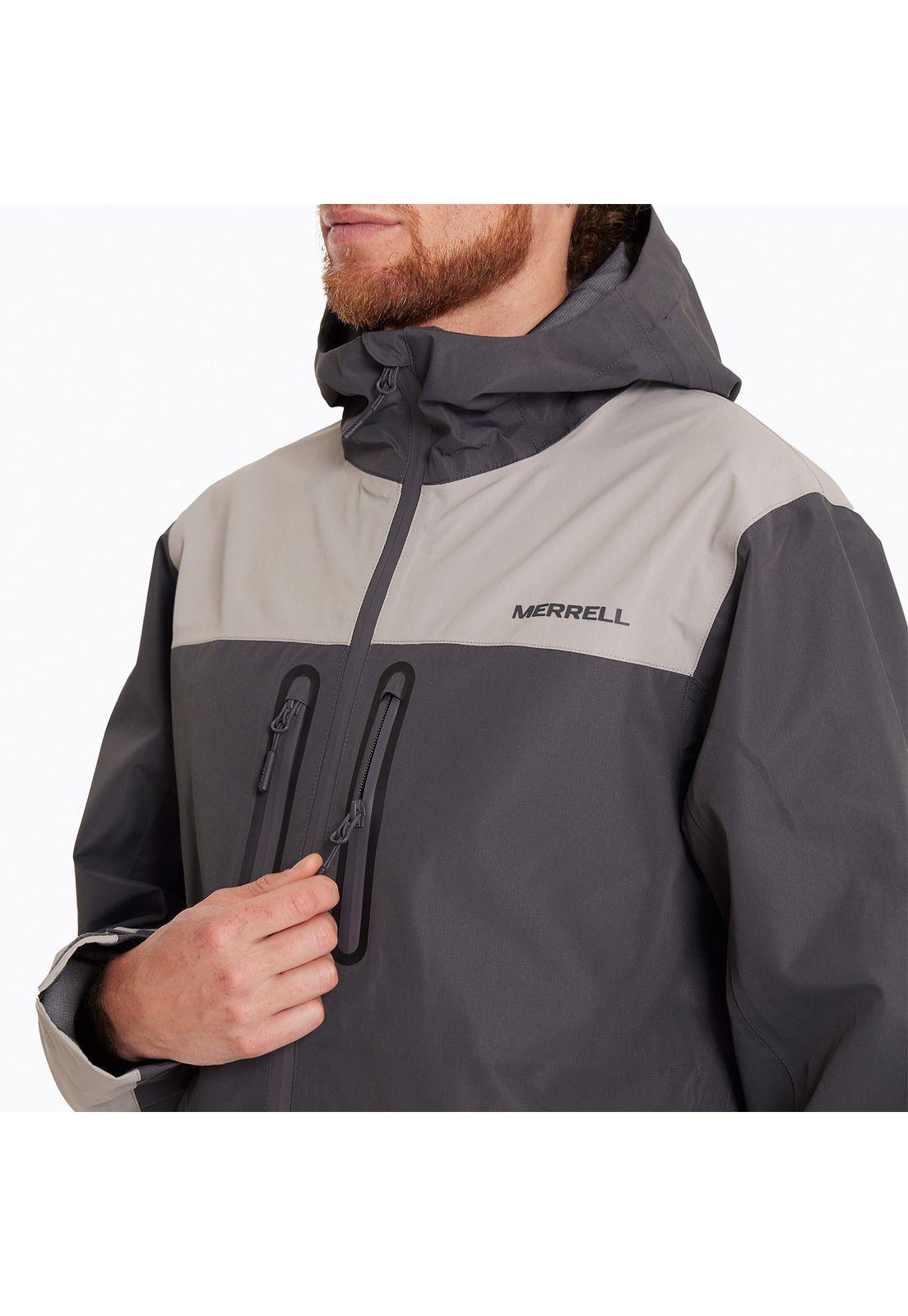 Chaqueta Hombre Mesquite Hardshell Gris-7