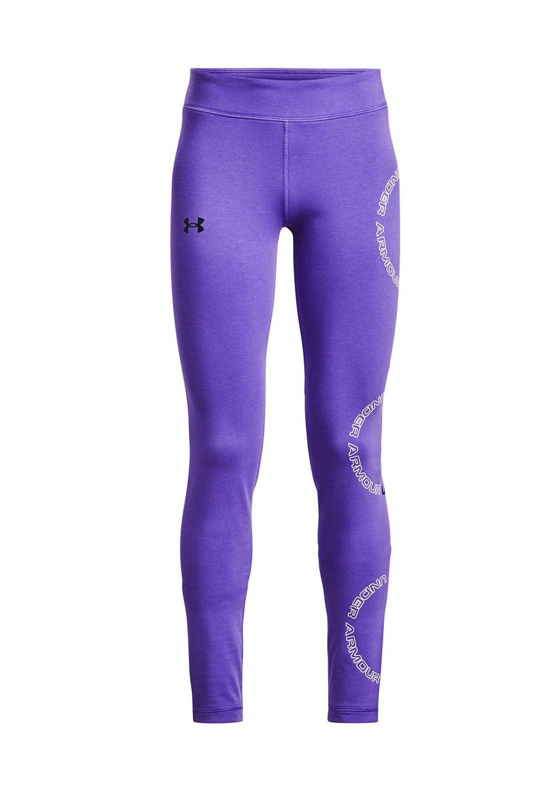Leggings UA Favourite 2.0 para niña Morado-0