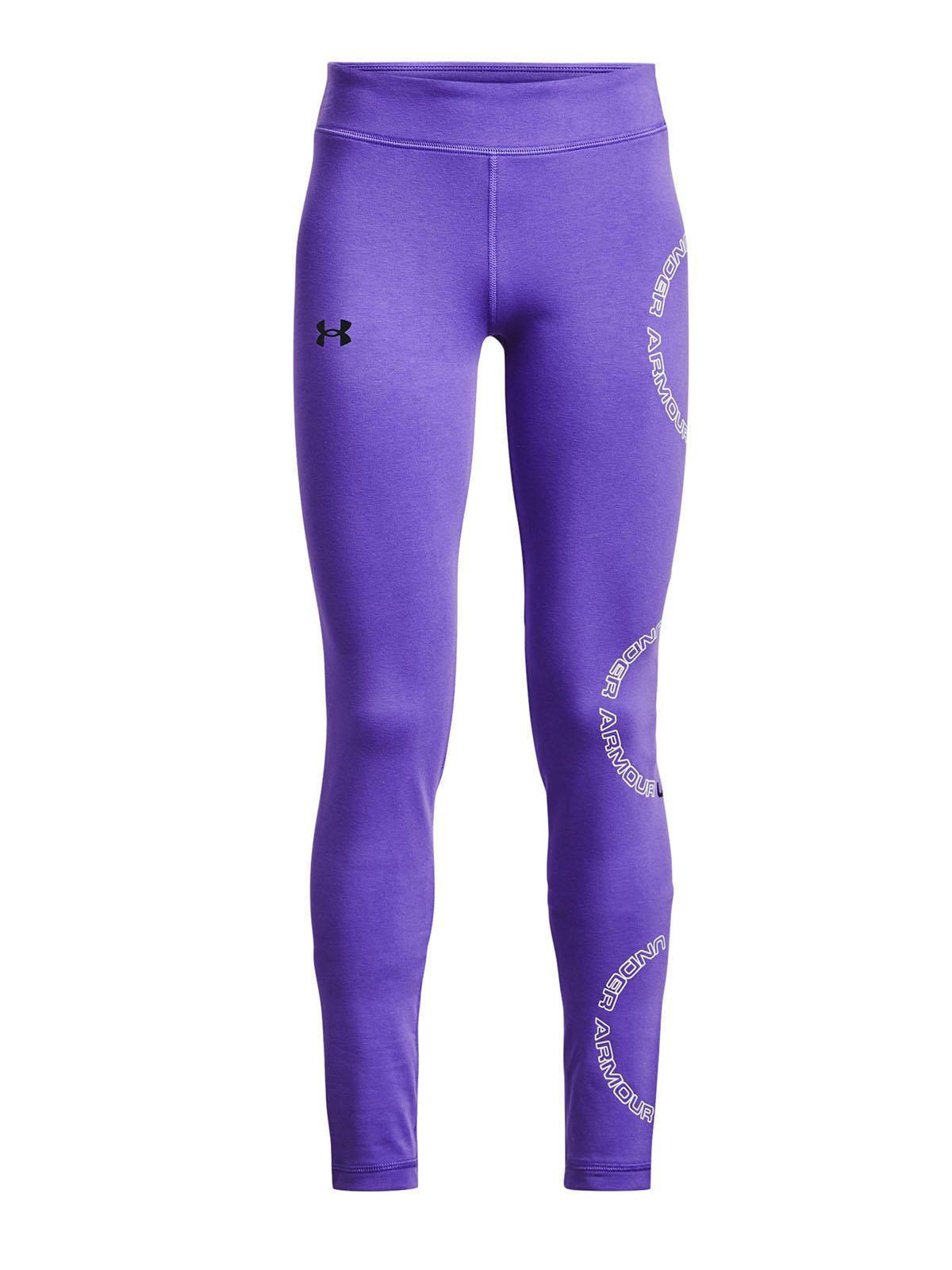 Leggings UA Favourite 2.0 para niña Morado-0